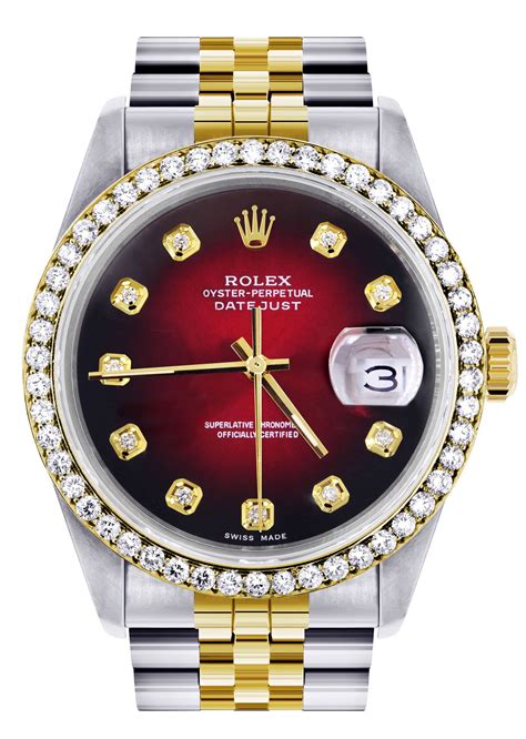 rolex red dial ladies